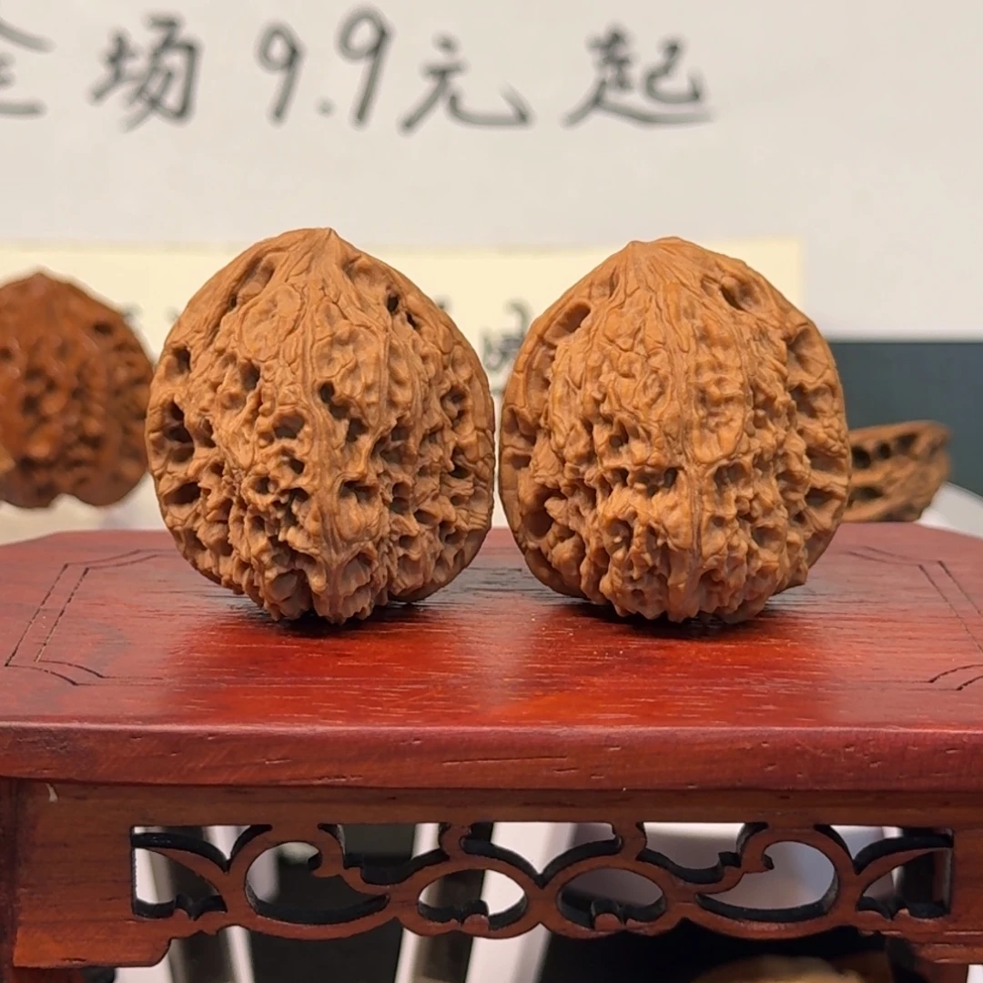 把件文玩核桃26号南疆边38肚38高41全品无药无修原生态