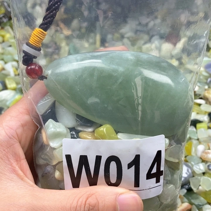 蛇纹石玉未镶嵌鱼缸石