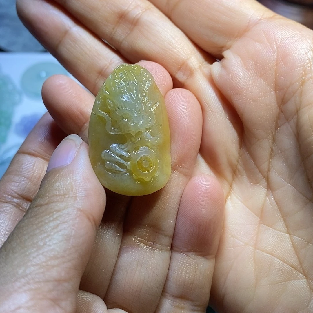 *****定制翡翠未镶嵌龙