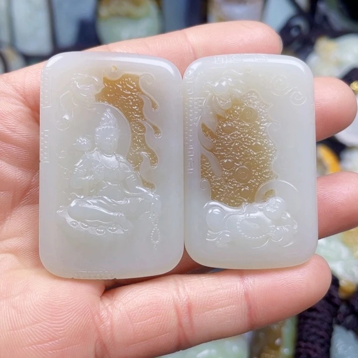 和田玉挂件未镶嵌z*m