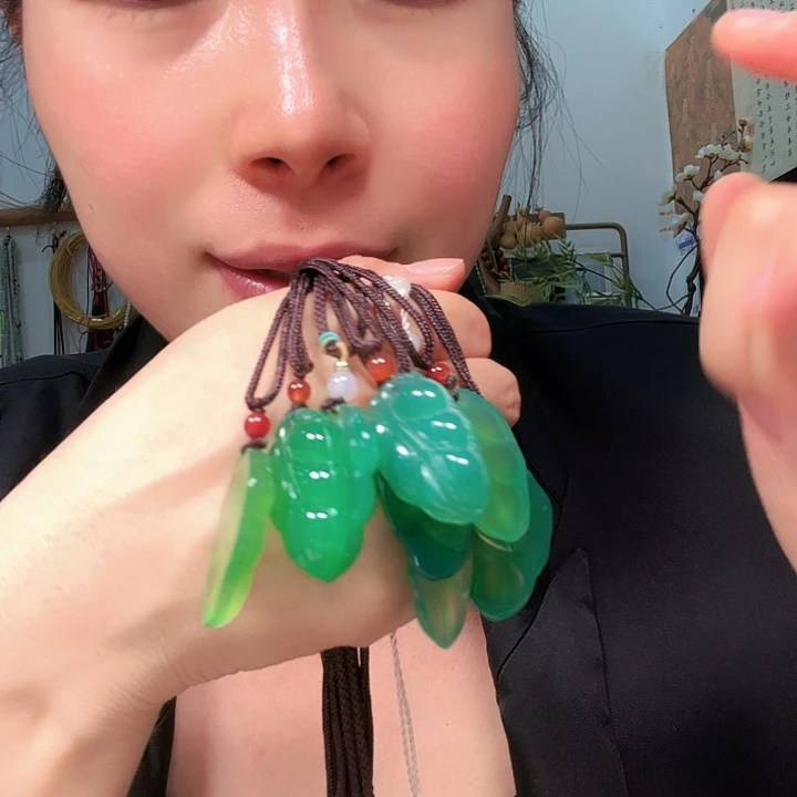 玛瑙/玉髓颈饰合金