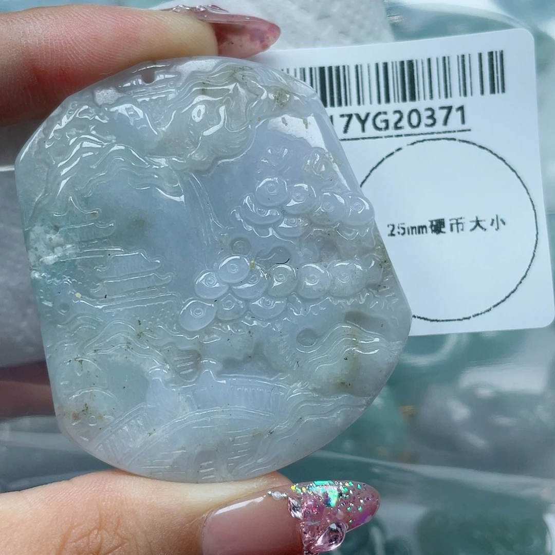 吊坠(不含链)未镶嵌翡翠