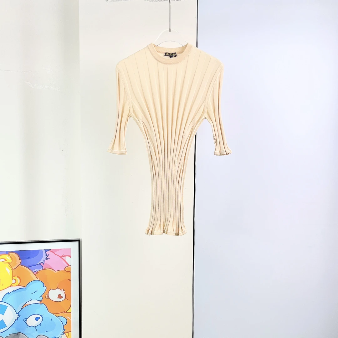 99新 maje LoroPiana 针织套头上衣 /42码/Xspk2061