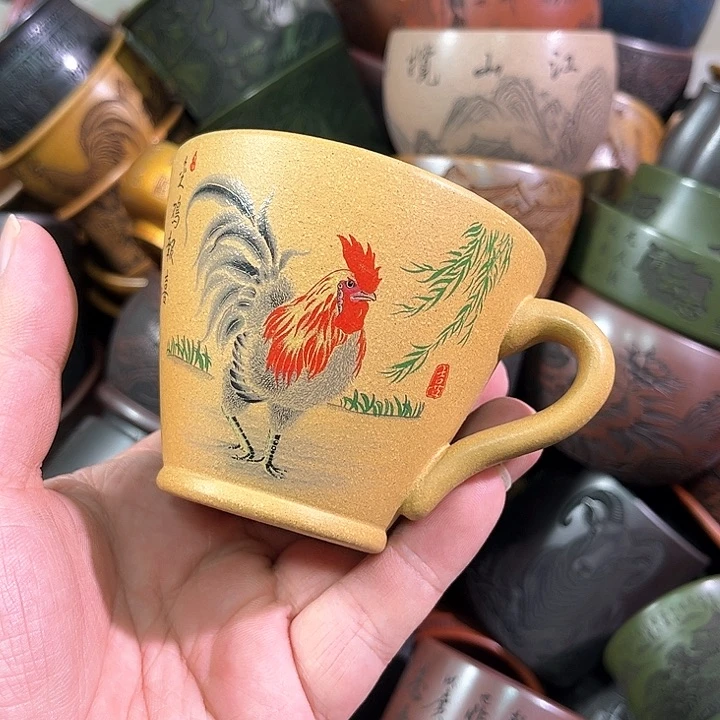 茶杯紫砂全手工紫砂主人被