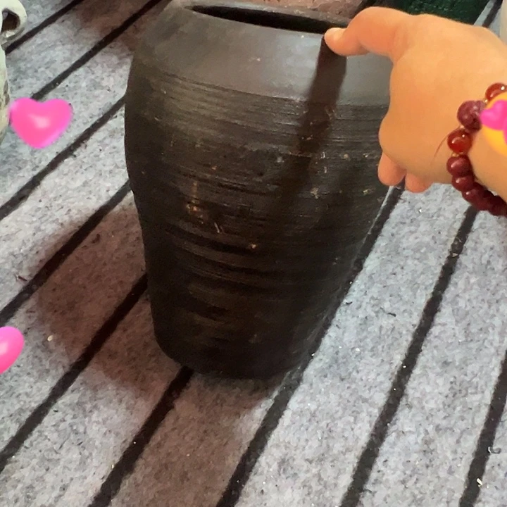 粗陶盆默认打孔高24口12