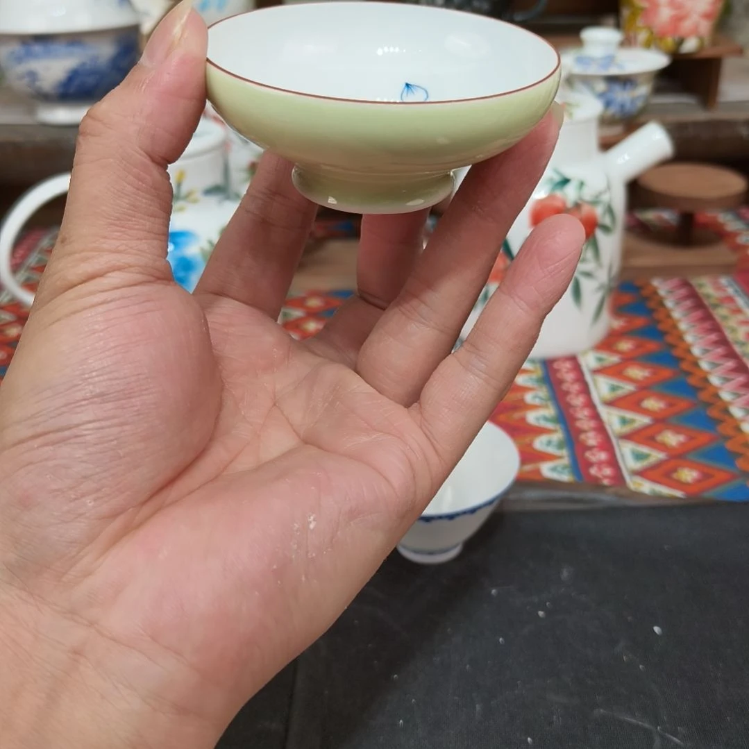 摆件景德镇手工手绘高温瓷器