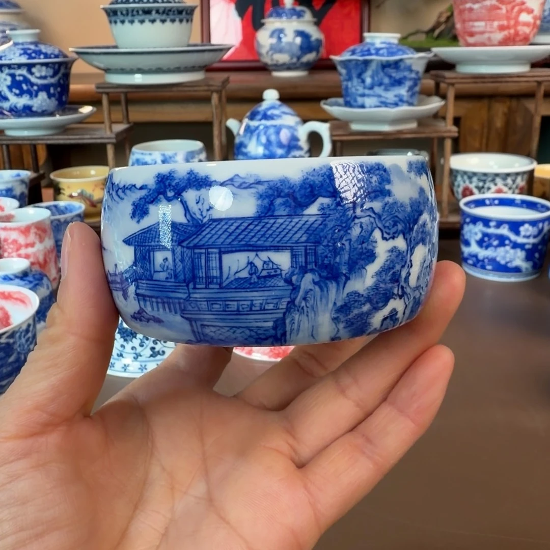 景德镇陶瓷手工手绘