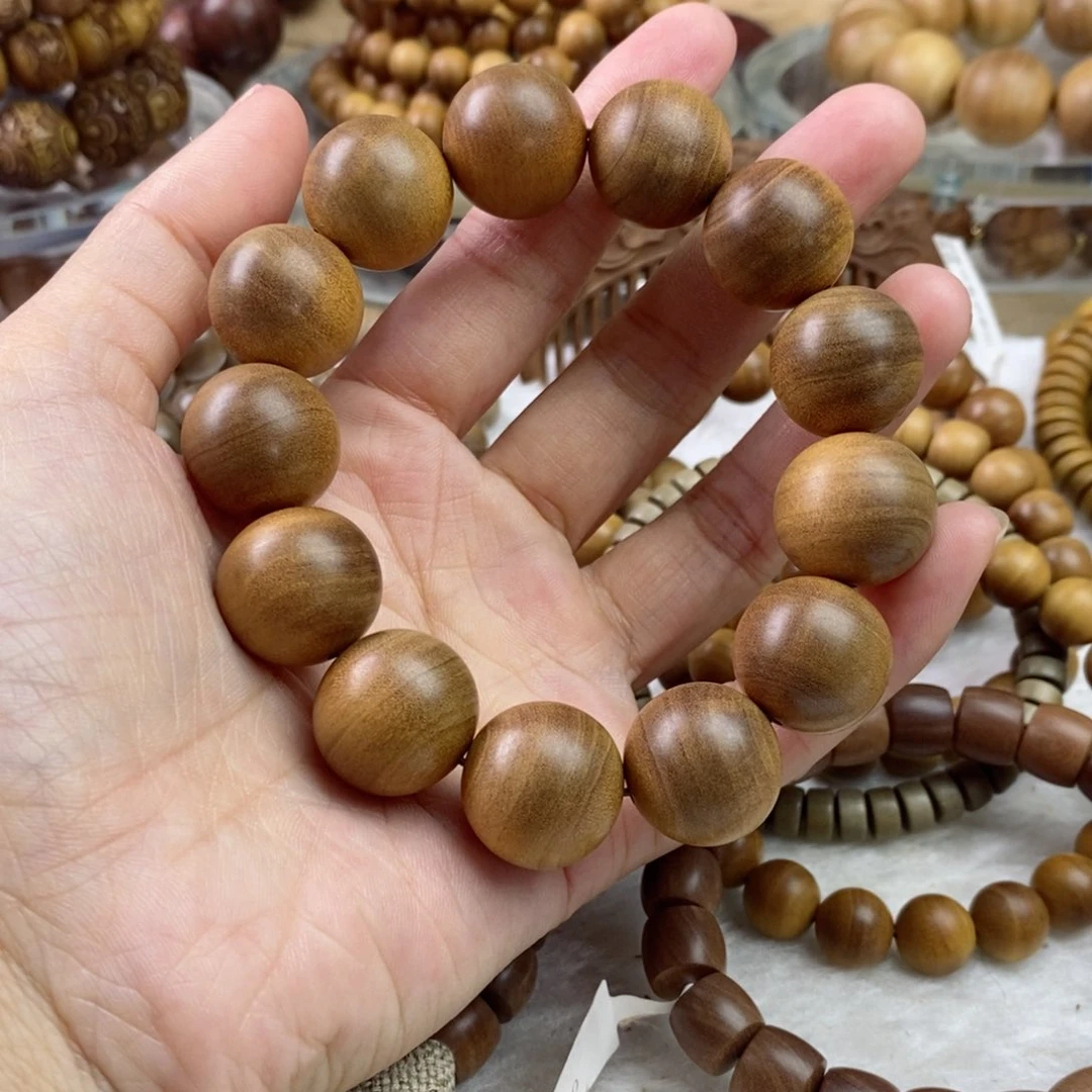 檀香木手串/手链奶香正区微瑕1.8