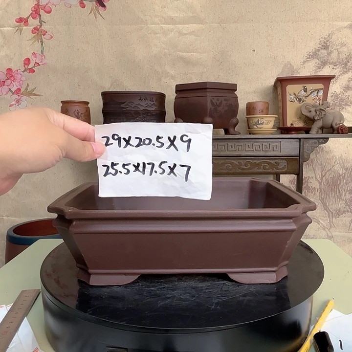 紫砂花盆宜兴紫砂