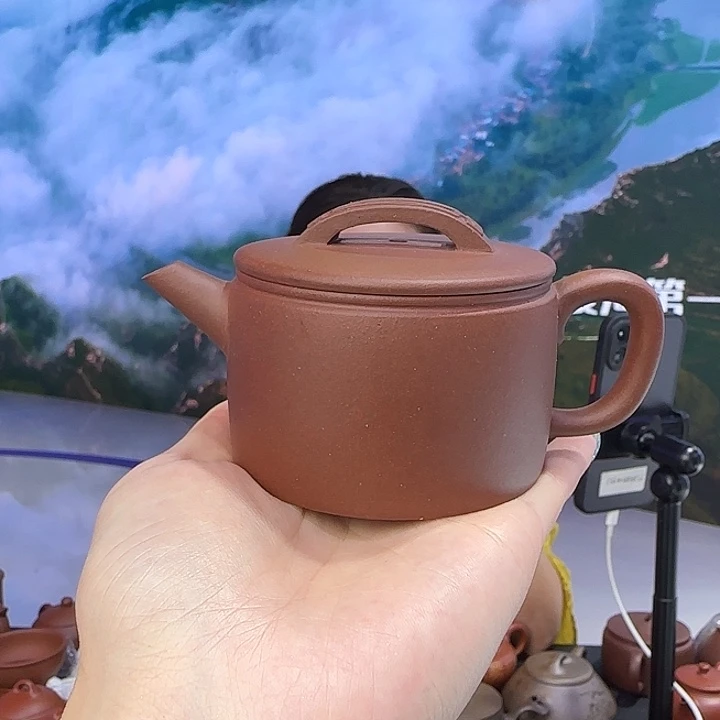 茶杯紫砂紫泥汉瓦   150CC