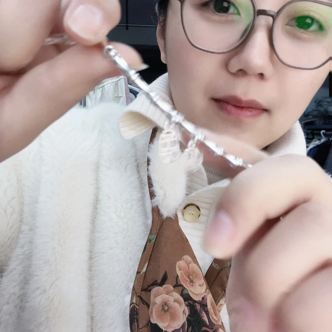 贝壳平安是福手链