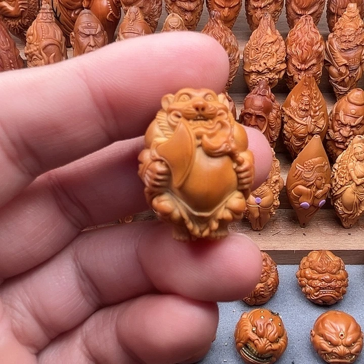 橄榄核吊坠22老虎福利