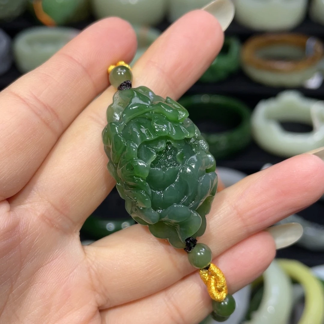 未镶嵌手链和田玉手牌
