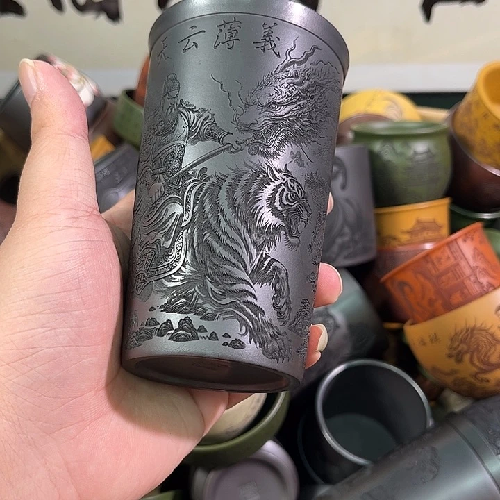 茶杯紫砂全手工紫砂主人杯