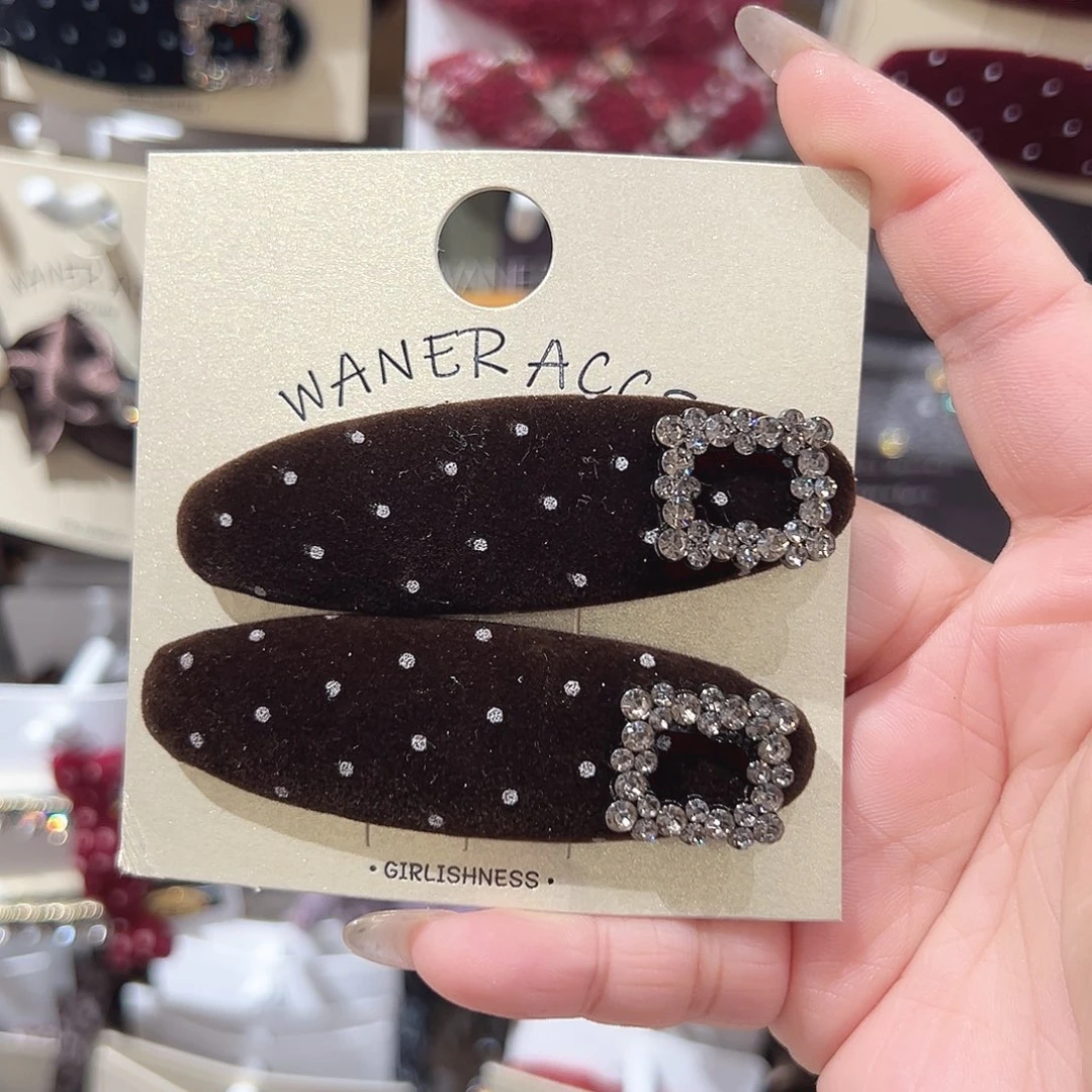 非金属咖色波点方钻掰掰