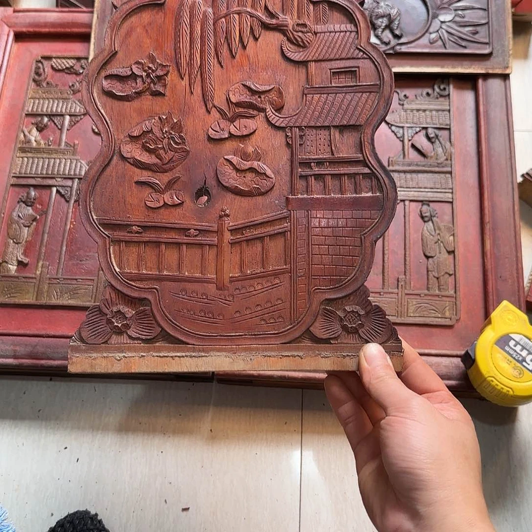 香榧木壮**字老木雕艺术