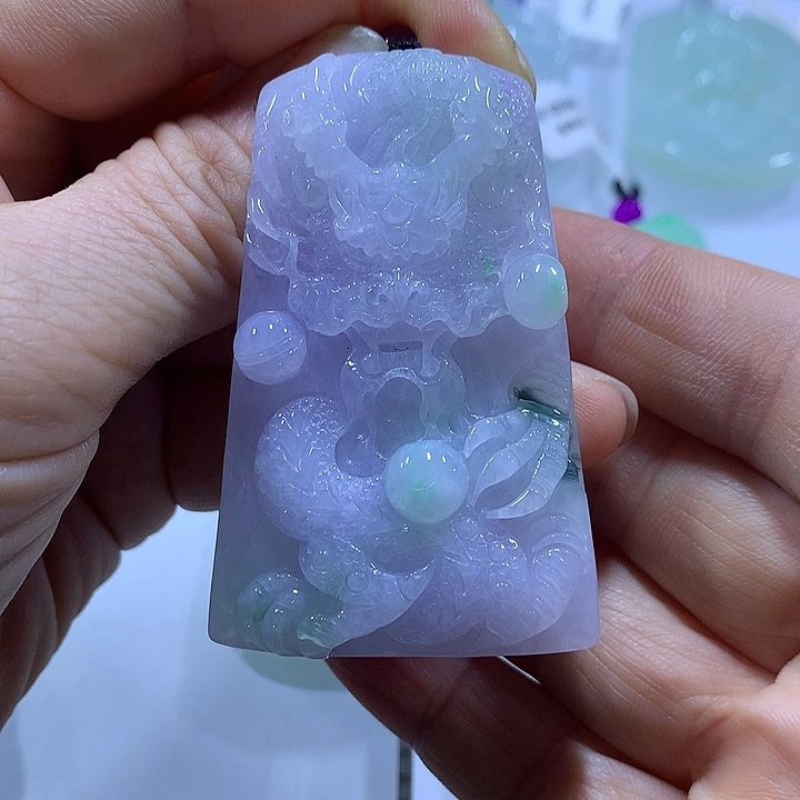 翡翠未镶嵌颈饰天然翡翠A货吊坠