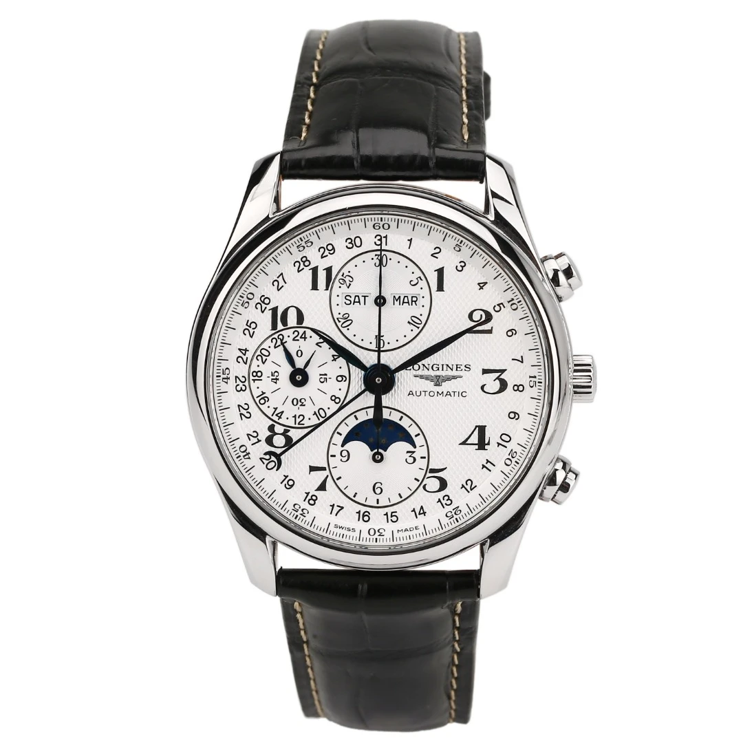 99新 Longines/浪琴 名匠系列自动男表L2.673.4.78.5表径40