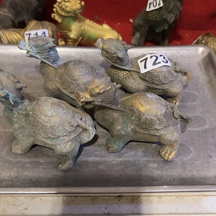 宁***玩黄铜摆件，文房工艺品摆件