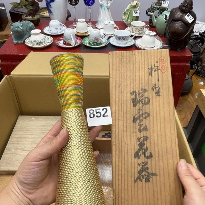 瓷片呀工艺品摆件瓷器摆件正能量