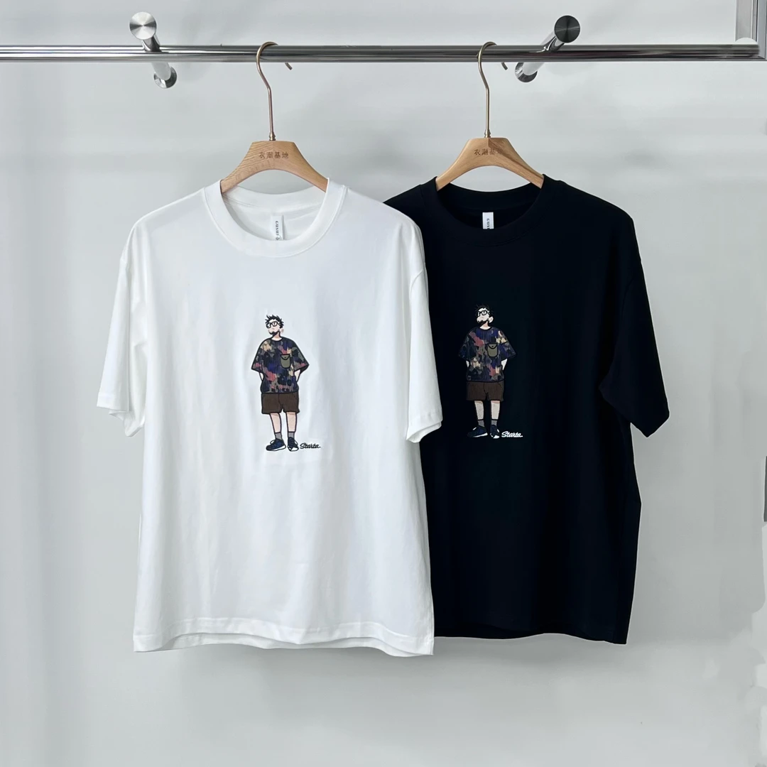 《特惠短袖》男士夏季宽松阔版时尚百搭短袖T恤