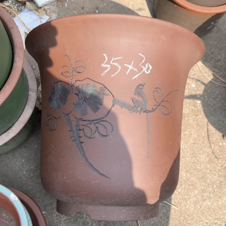 紫砂花盆特价清仓