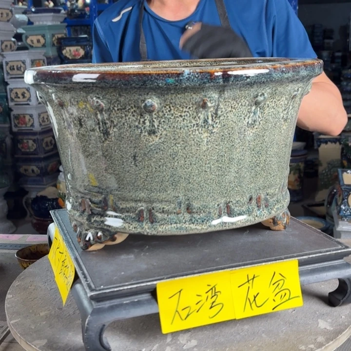 一风堂石湾花盆 内29*17