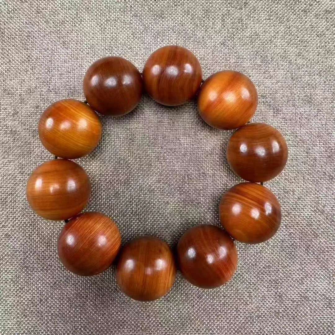 【芸奇】太行全玉化崖柏2.5单圈文玩手串