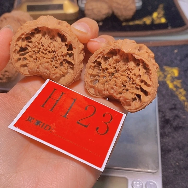 吊坠文玩核桃蛇头46