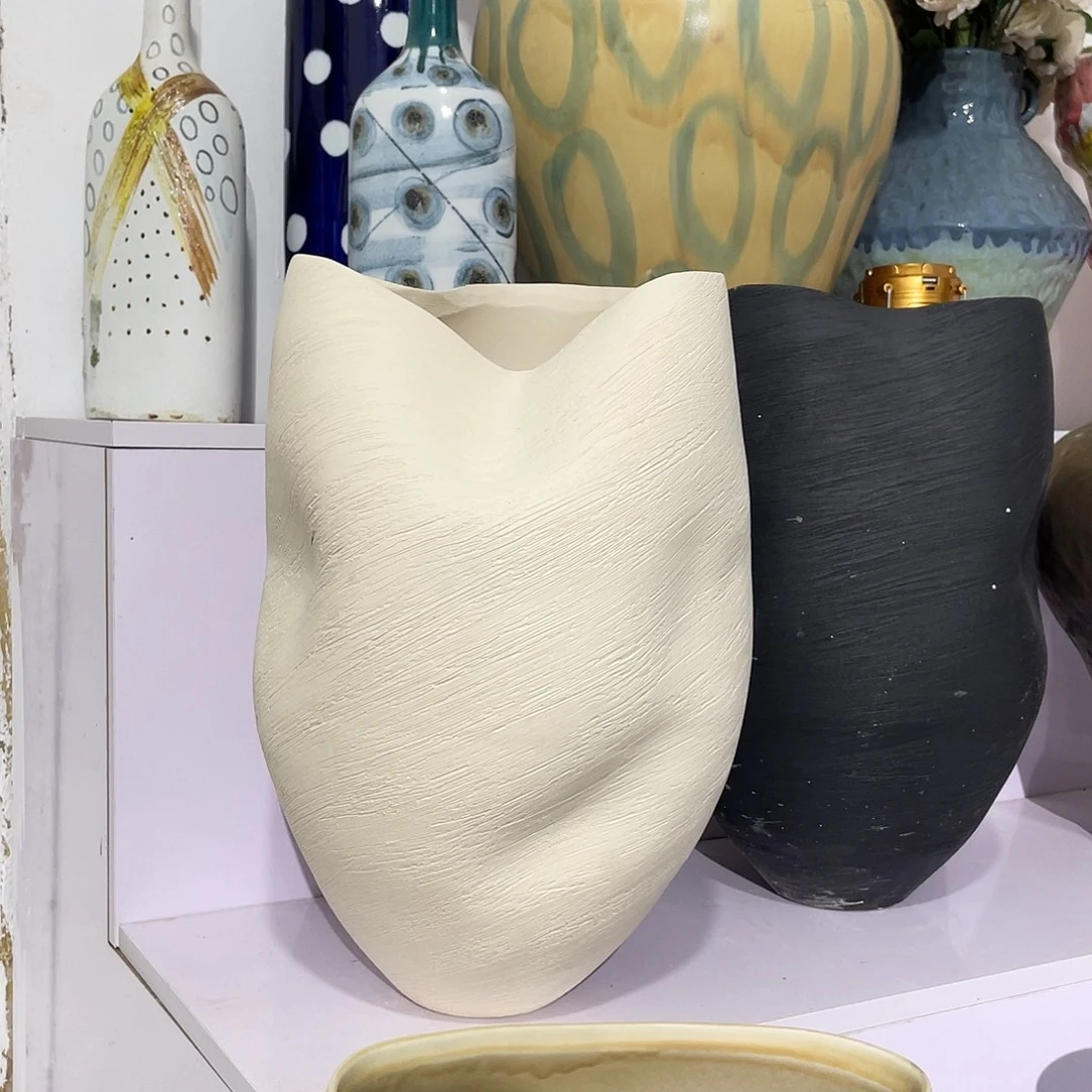 瓷片陶瓷花器摆件系列