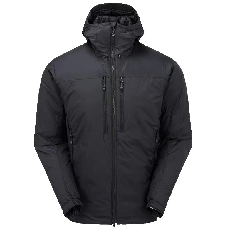 秋冬毛子连帽保暖棉服外套 P棉填充男士上衣 棉衣