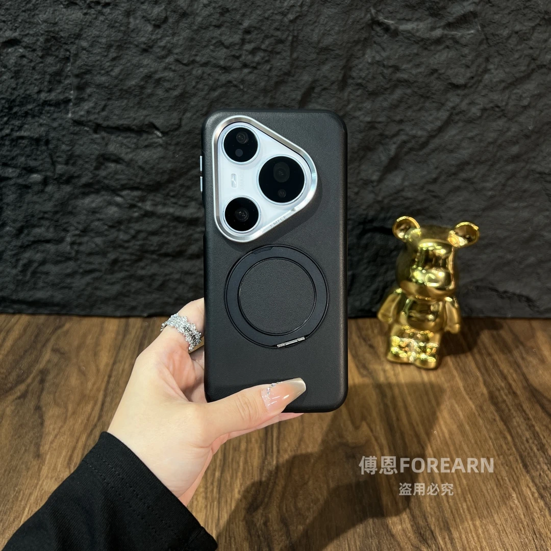 适用于华为pura80pro手机壳pura80ultra保护套新款旋转支架磁吸