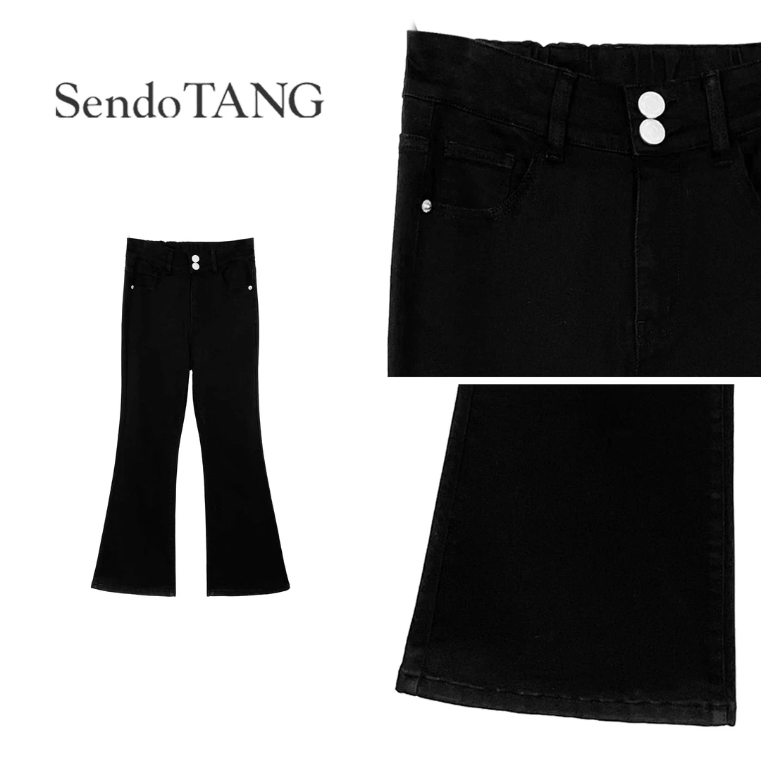 超大弹力【复刻经典】胖多女装新款休闲高级感百搭高腰显瘦牛仔裤