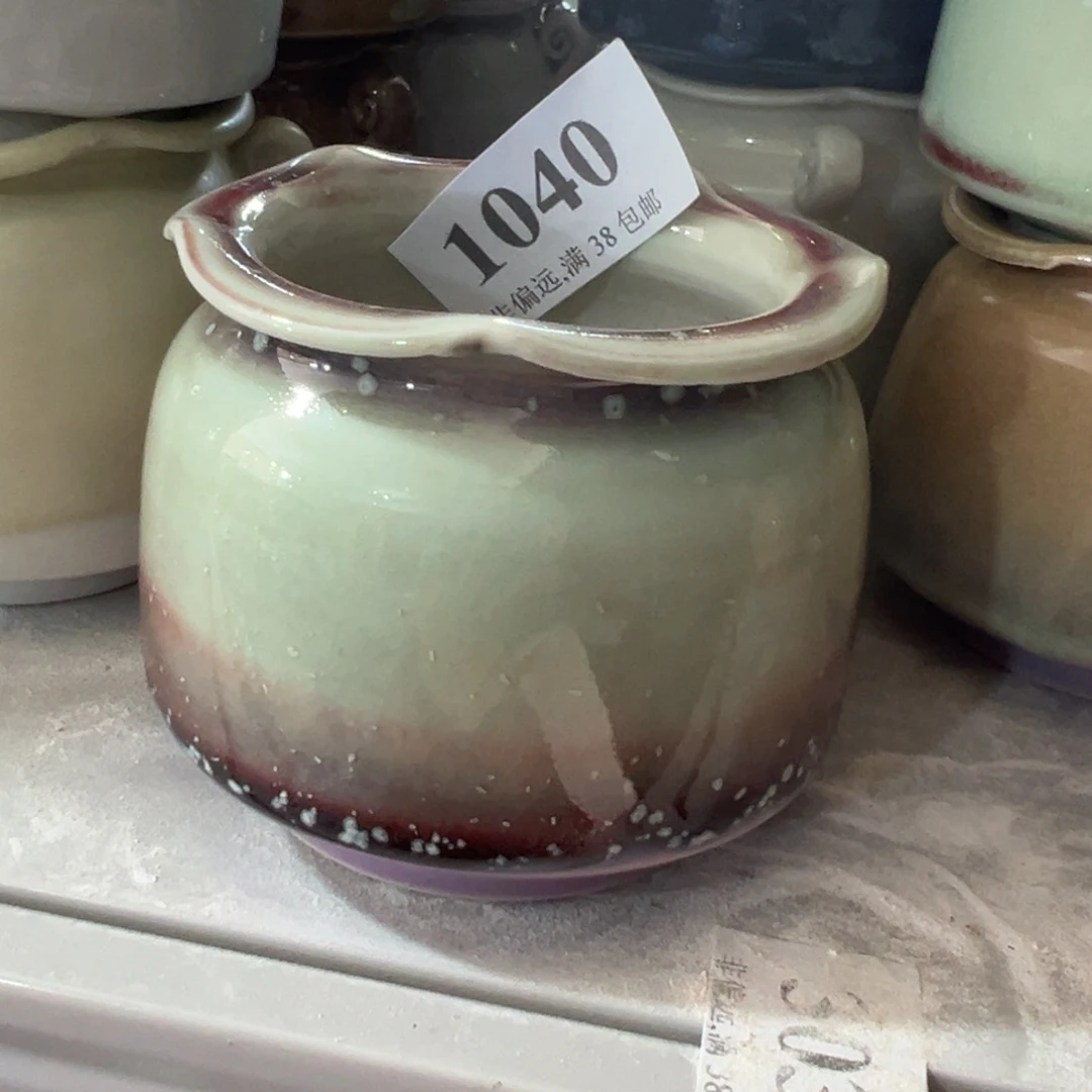 红陶景德镇手工花盆