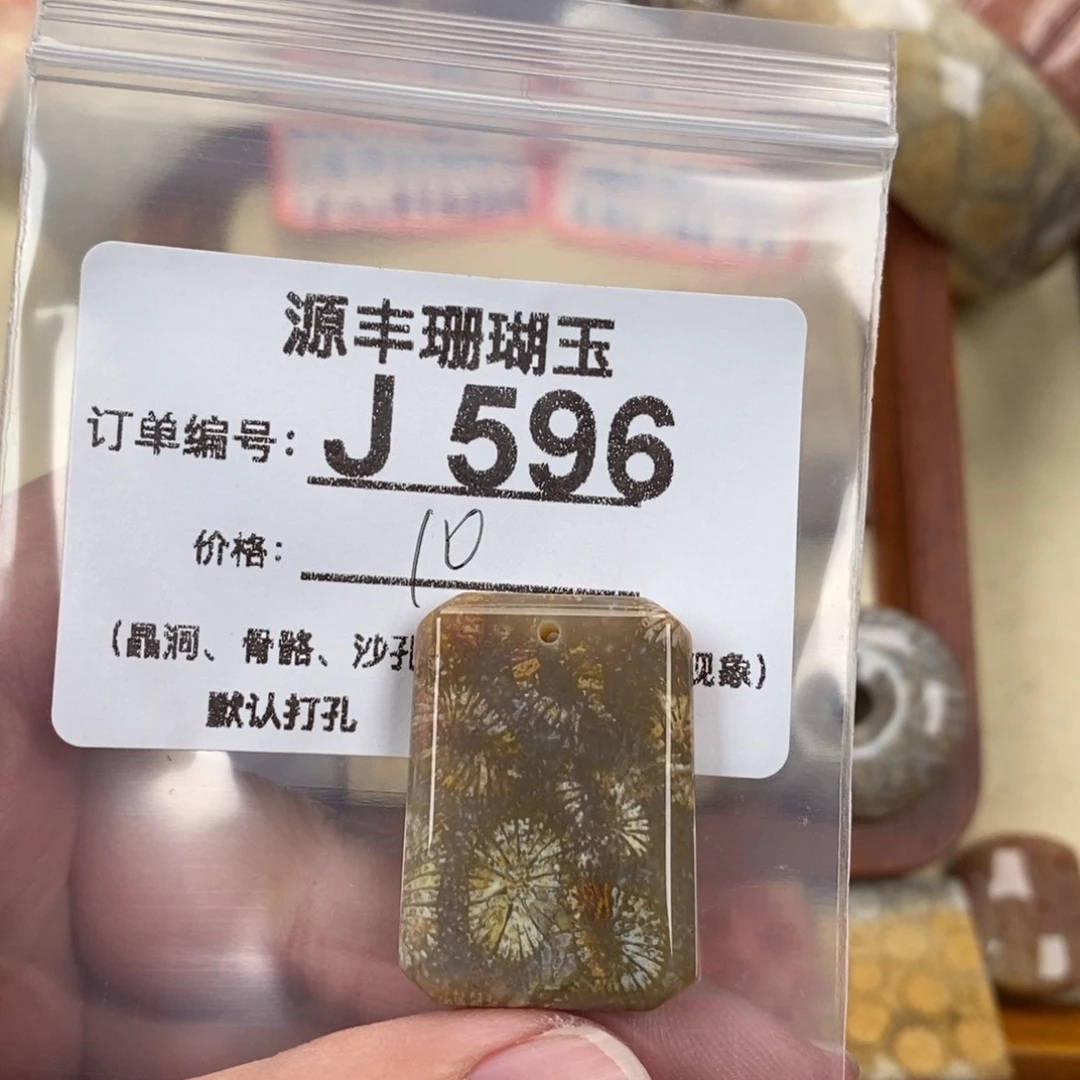硅化玉颈饰未镶嵌W*L