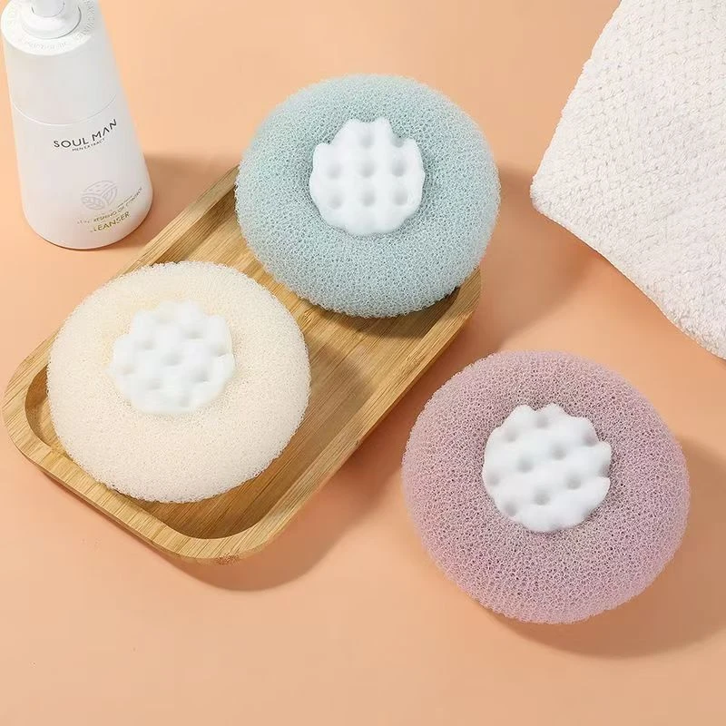 高档日式按摩沐浴球洗澡搓澡神器去角质搓澡搓泥搓背浴擦搓澡巾女
