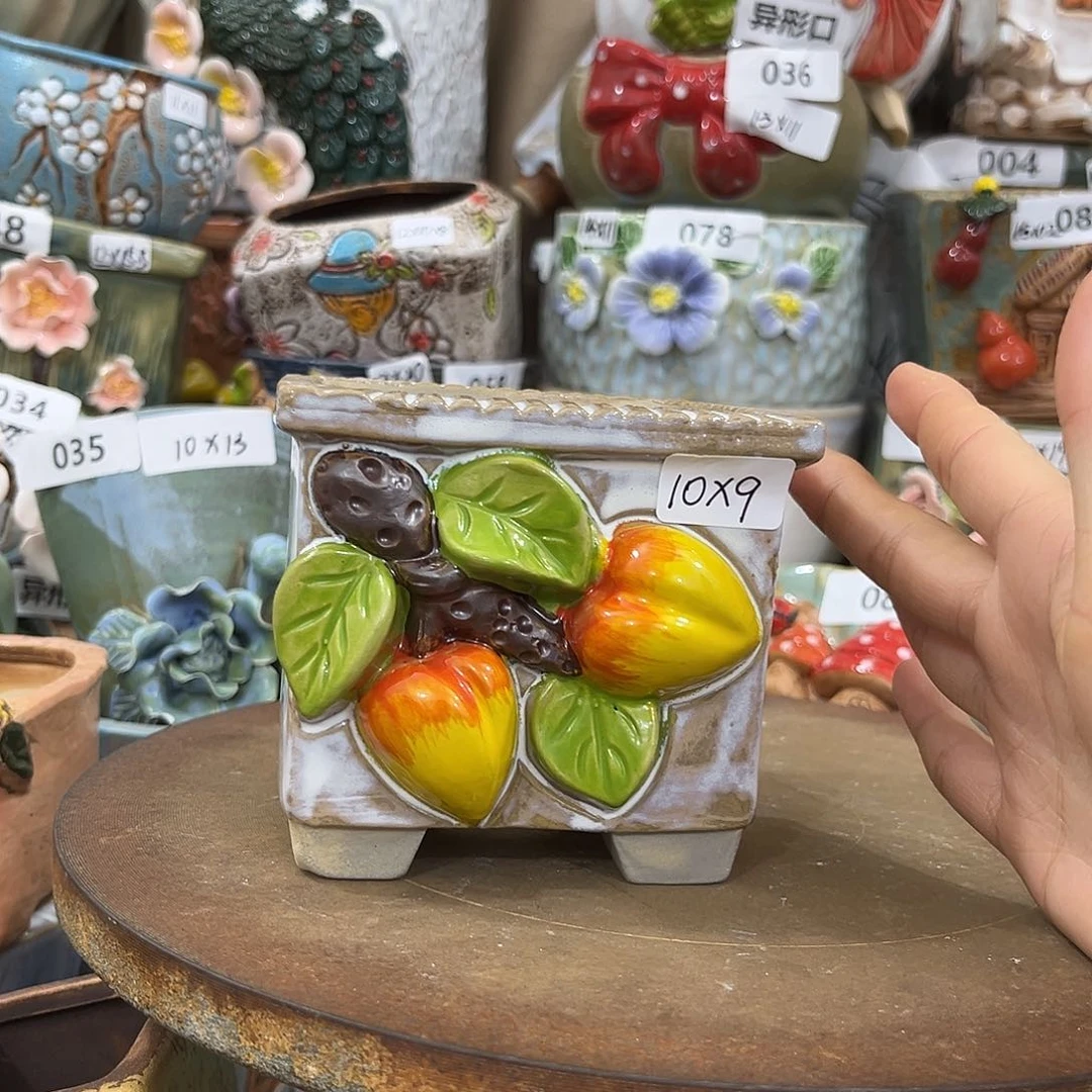 粗陶多肉花盆花盆