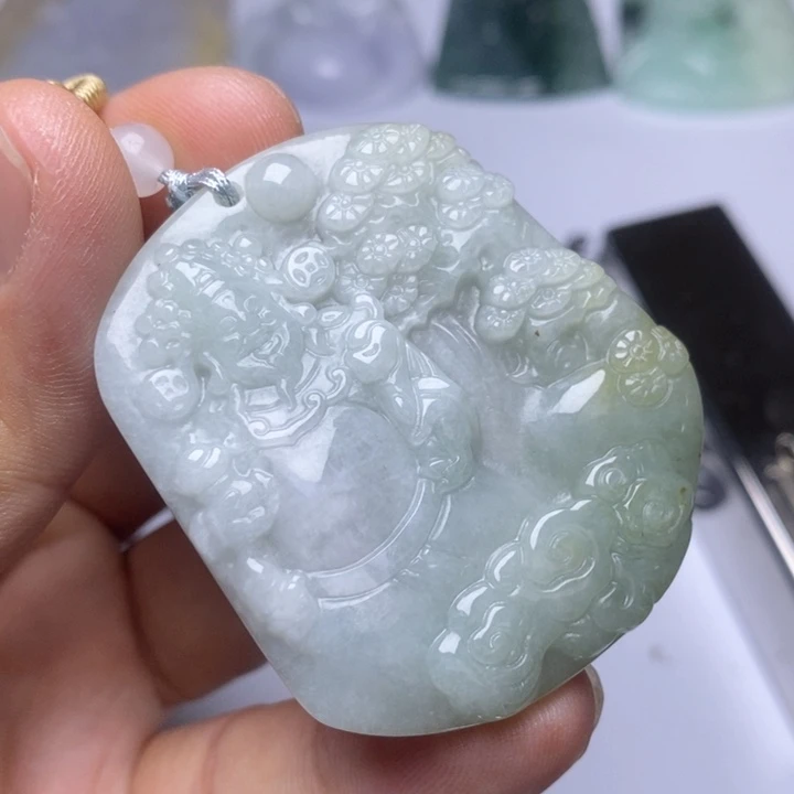 颈饰未镶嵌翡翠翡翠
