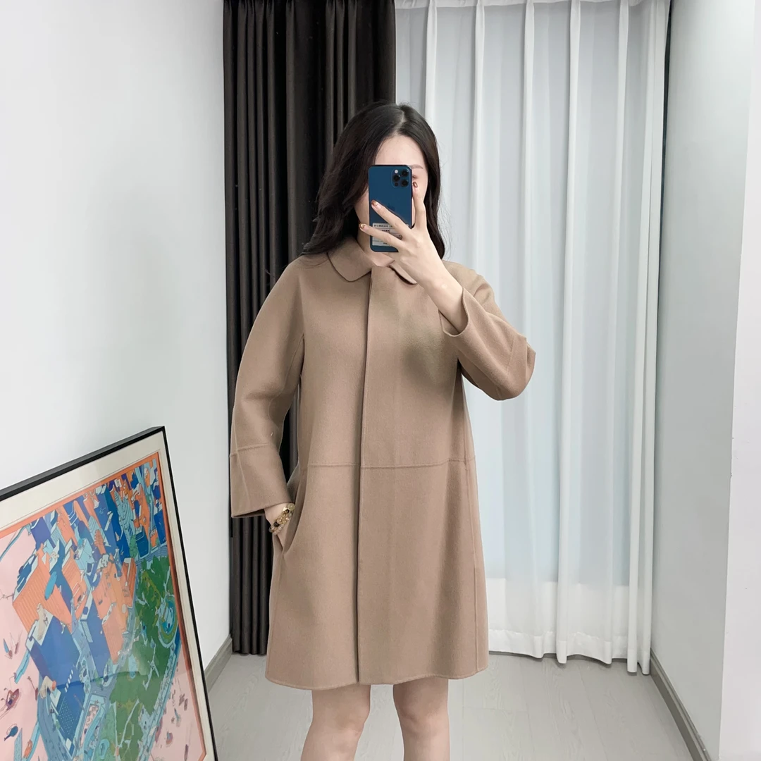95新 MaxMara 大衣卡其色36码/250914ZMTSY05