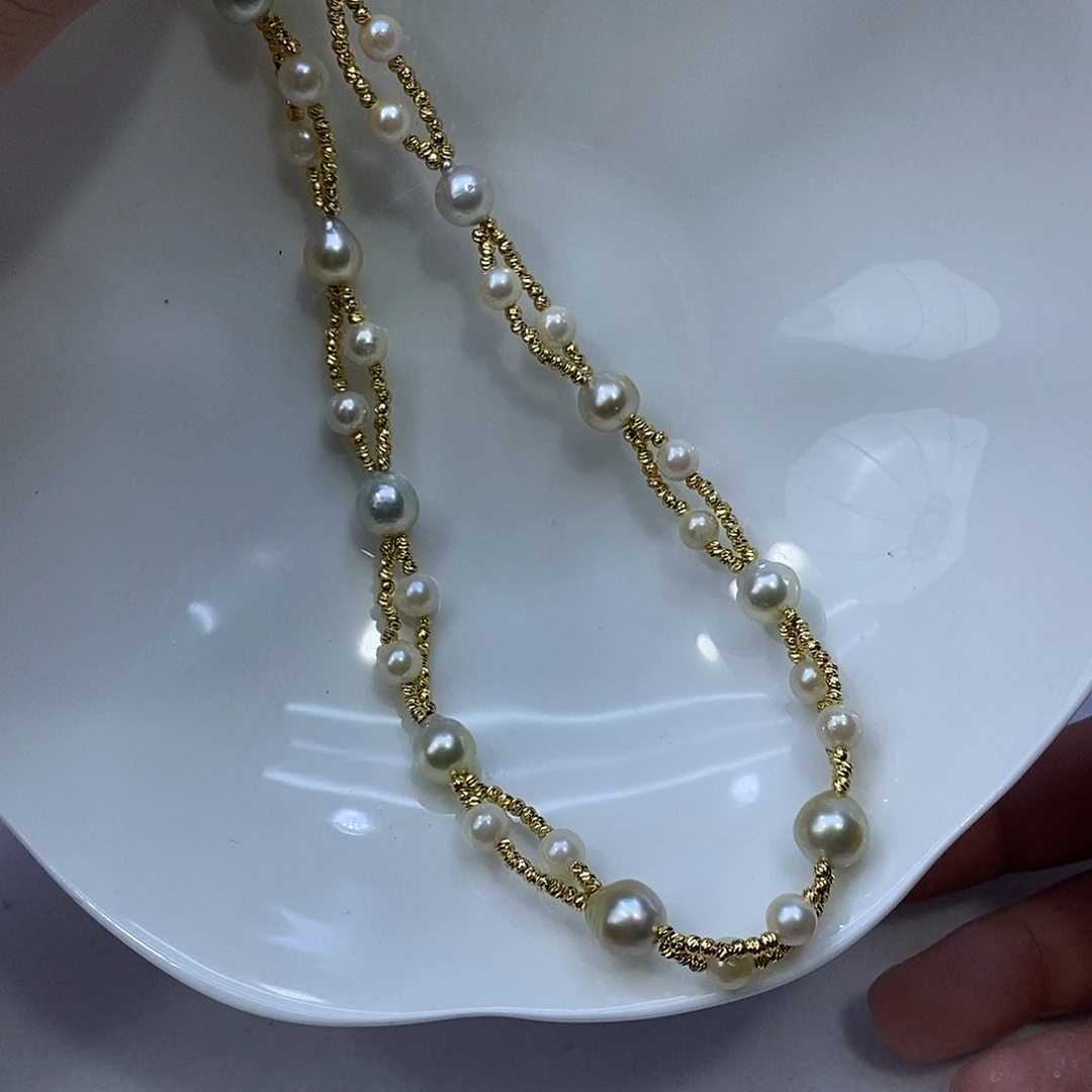 海水珍珠颈饰未镶嵌