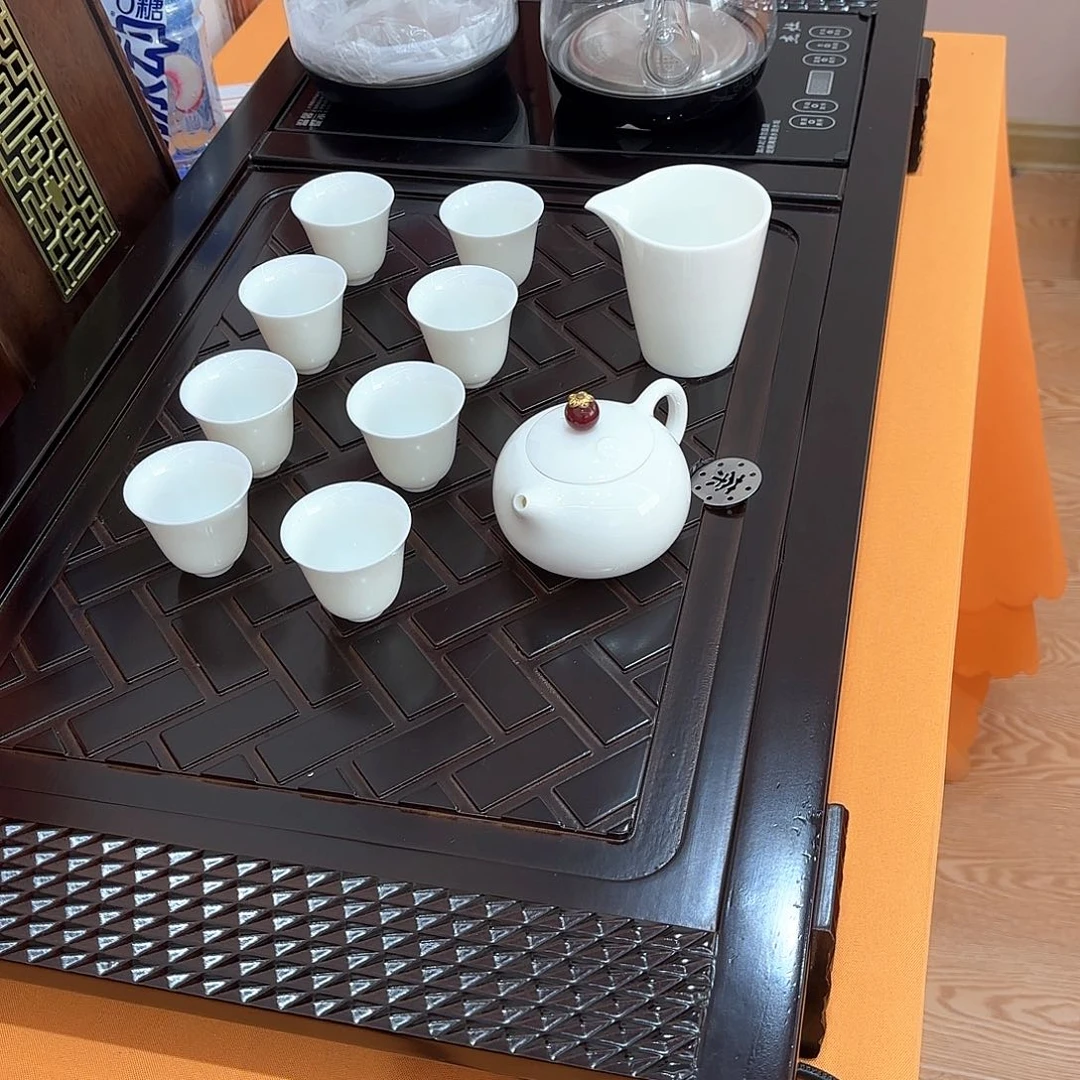 何***斌实木茶盘工厂直销