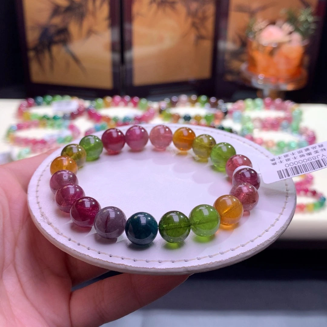 未镶嵌手链碧玺碧玺