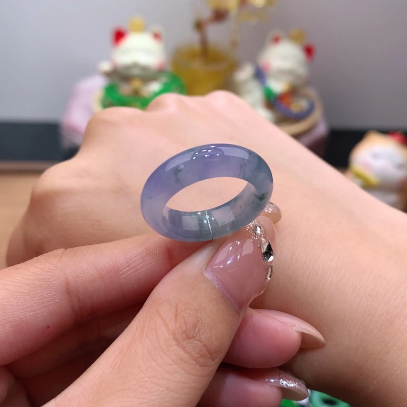 【闪购商品】未镶嵌戒指翡翠13-14号