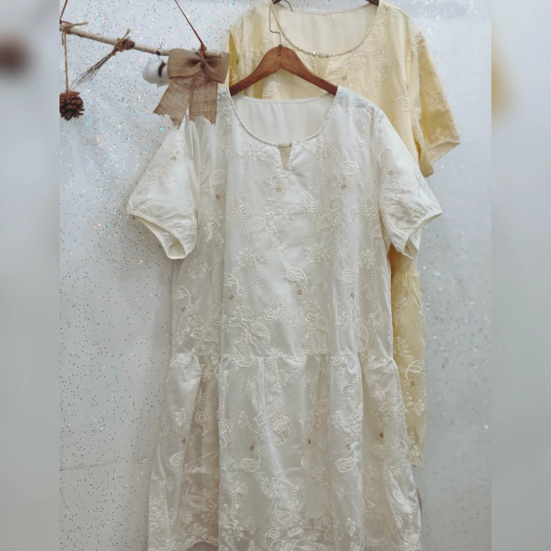 7683夏季新款女装连衣裙宽松大裙摆