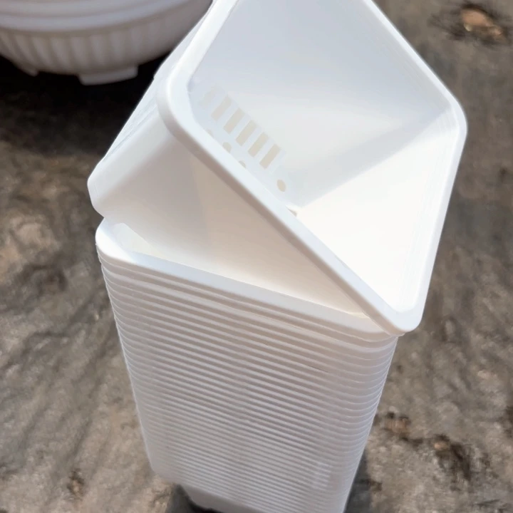 120白方盆11公分高8公分12个