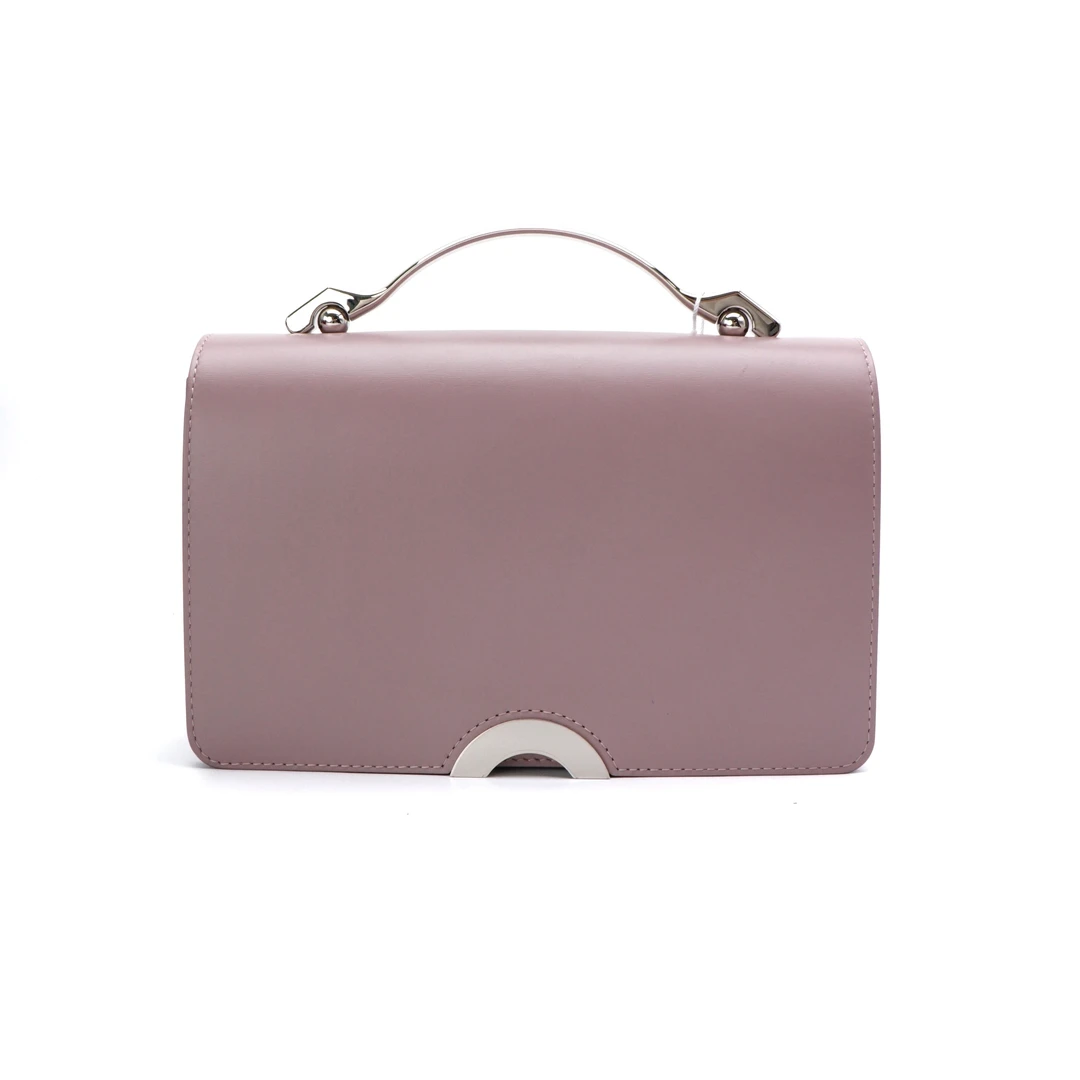 99新 MOYNAT/摩奈 粉色小方包，Tango系列81706
