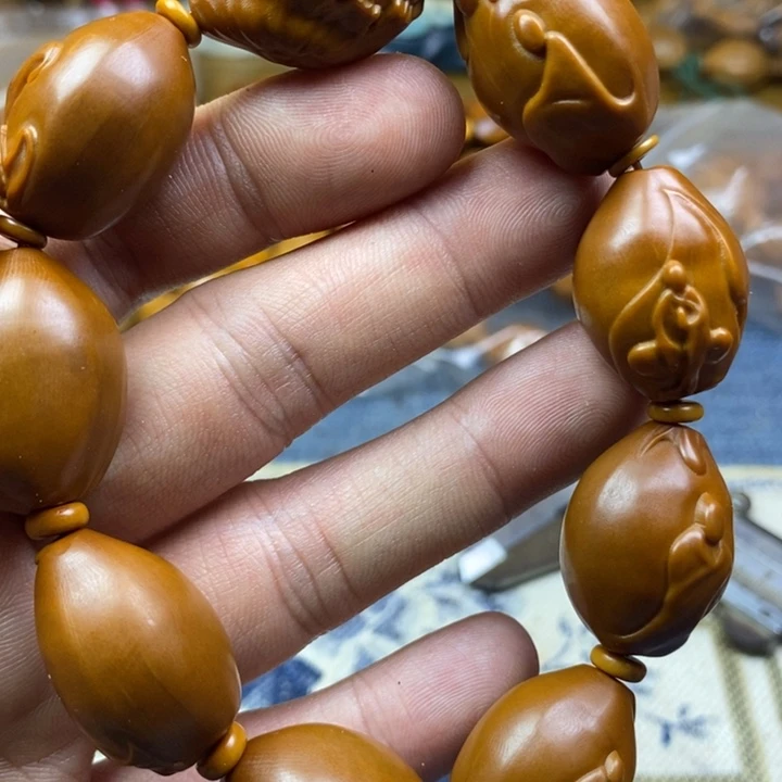 手串/手链橄榄核橄榄核雕工艺手串