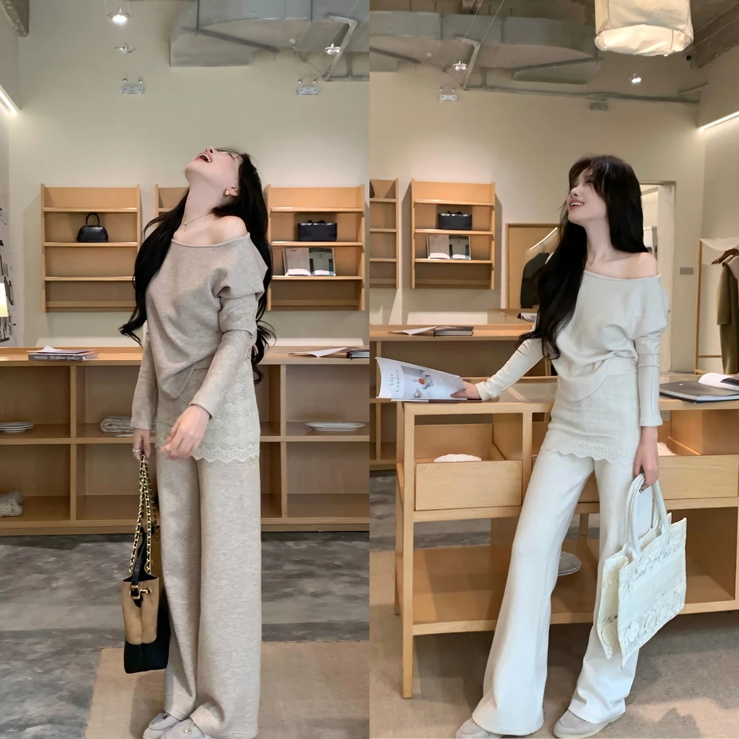 陈六六CHENLIULIU【智性松弛】气质慵懒姐系贵感休闲设计感两件套