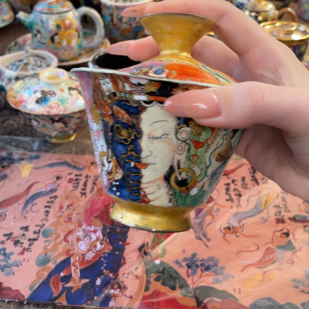 浮***德园园老师一念盖碗