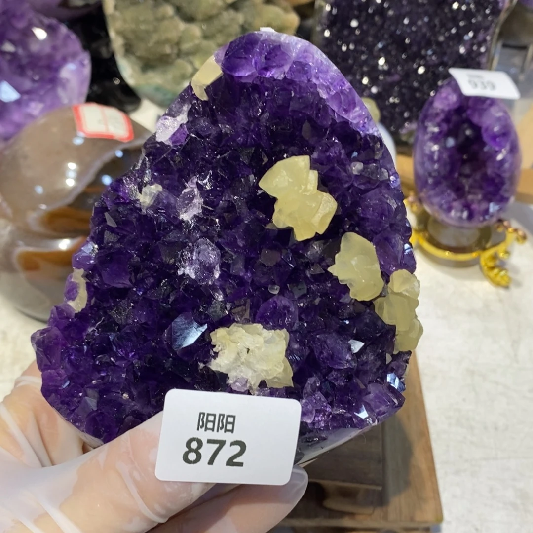 大型摆件（非配饰）未镶嵌水晶方解石